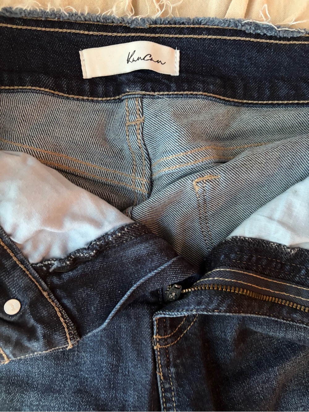 Kancan Women’s Dark Blue Denim Jeans